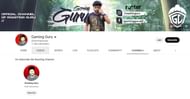Gaming Guru's YouTube channels (Image via Google)